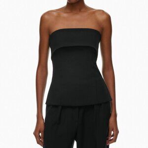 Aritzia Babaton Element Tube Top Black Size 4